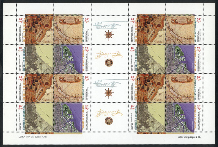 Lot 824 - Argentina general issues - Guillermo Jalil - Philatino Auction # 2406 ARGENTINA: General auction with very interesting material Lot 824 - Argentina general issues - Guillermo Jalil - Philatino Auction # 2406 ARGENTINA: General auction with very interesting material