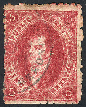 Lot 55 - Argentina rivadavias -  Guillermo Jalil - Philatino Auction # 2406 ARGENTINA: General auction with very interesting material