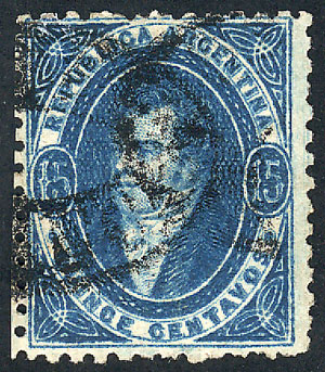 Lot 45 - Argentina rivadavias -  Guillermo Jalil - Philatino Auction # 2406 ARGENTINA: General auction with very interesting material