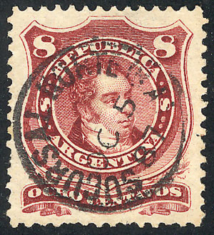 Lot 135 - Argentina general issues -  Guillermo Jalil - Philatino Auction # 2414 ARGENTINA: Super-economy auction with many interesting lots with VERY LOW PRICES!