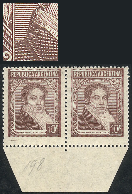 Lot 442 - Argentina general issues -  Guillermo Jalil - Philatino Auction # 2414 ARGENTINA: Super-economy auction with many interesting lots with VERY LOW PRICES!