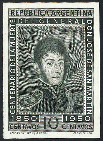 Lot 627 - Argentina general issues -  Guillermo Jalil - Philatino Auction # 2414 ARGENTINA: Super-economy auction with many interesting lots with VERY LOW PRICES!