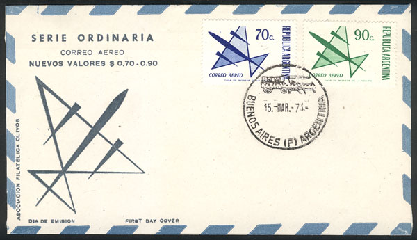 Lot 899 - Argentina general issues -  Guillermo Jalil - Philatino Auction # 2414 ARGENTINA: Super-economy auction with many interesting lots with VERY LOW PRICES!