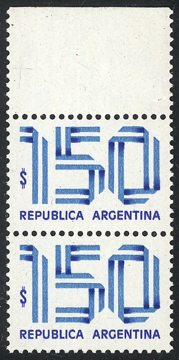 Lot 1029 - Argentina general issues -  Guillermo Jalil - Philatino Auction # 2414 ARGENTINA: Super-economy auction with many interesting lots with VERY LOW PRICES!