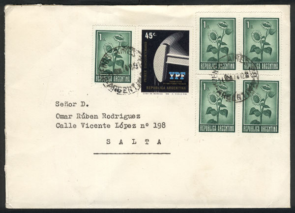 Lot 1481 - Argentina postal history - Guillermo Jalil - Philatino Auction # 2414 ARGENTINA: Super-economy auction with many interesting lots with VERY LOW PRICES! Lot 1481 - Argentina postal history - Guillermo Jalil - Philatino Auction # 2414 ARGENTINA: Super-economy auction with many interesting lots with VERY LOW PRICES!