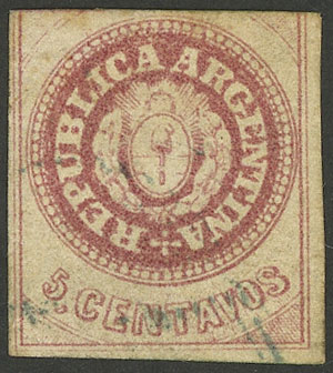 Lot 46 - Argentina escuditos -  Guillermo Jalil - Philatino Auction # 2414 ARGENTINA: Super-economy auction with many interesting lots with VERY LOW PRICES!