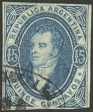 Lot 62 - Argentina rivadavias -  Guillermo Jalil - Philatino Auction # 2414 ARGENTINA: Super-economy auction with many interesting lots with VERY LOW PRICES!