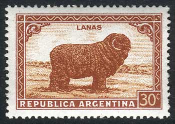Lot 431 - Argentina general issues -  Guillermo Jalil - Philatino Auction # 2414 ARGENTINA: Super-economy auction with many interesting lots with VERY LOW PRICES!