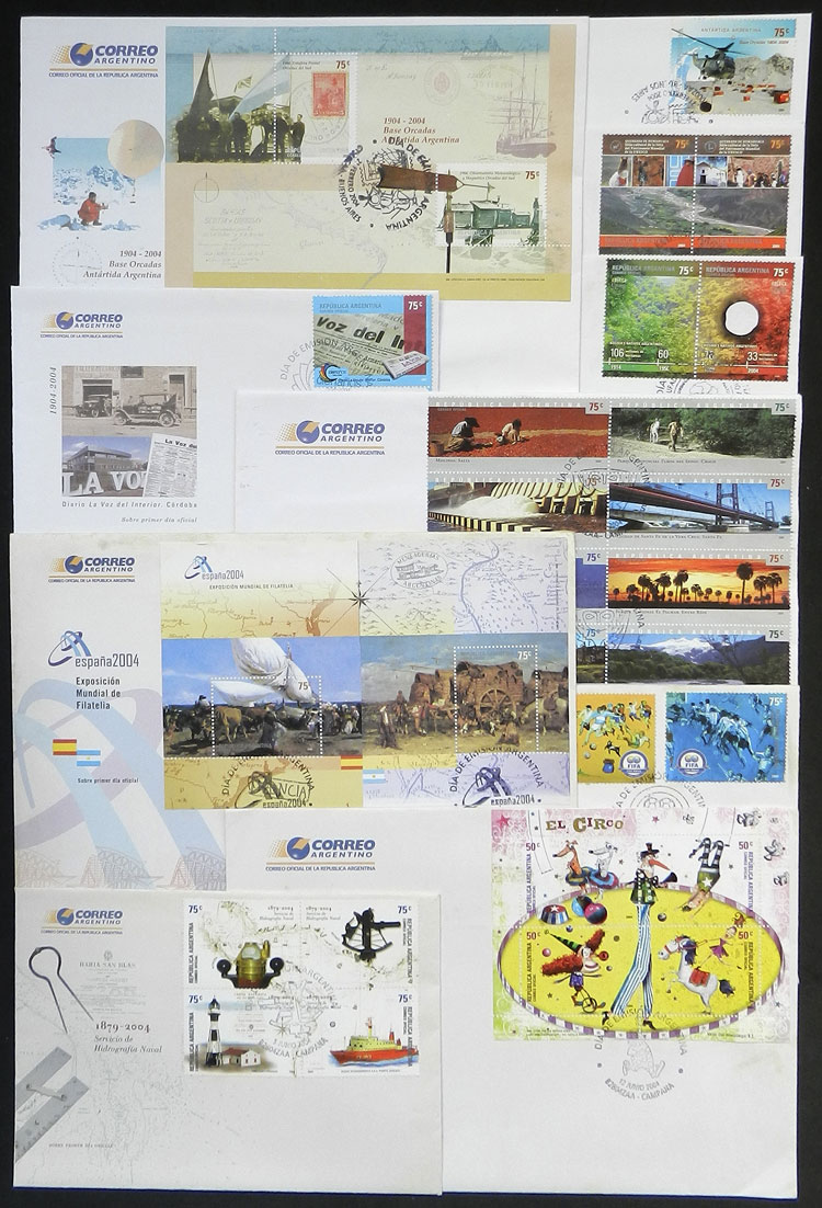 Lot 1141 - Argentina general issues -  Guillermo Jalil - Philatino Auction # 2414 ARGENTINA: Super-economy auction with many interesting lots with VERY LOW PRICES!