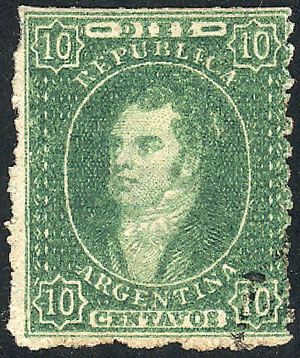 Lot 64 - Argentina rivadavias -  Guillermo Jalil - Philatino Auction # 2414 ARGENTINA: Super-economy auction with many interesting lots with VERY LOW PRICES!