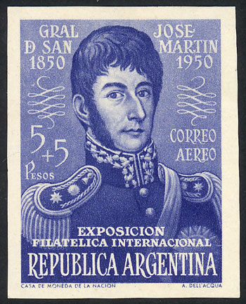 Lot 635 - Argentina general issues -  Guillermo Jalil - Philatino Auction # 2414 ARGENTINA: Super-economy auction with many interesting lots with VERY LOW PRICES!