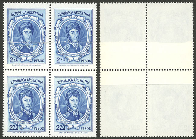 Lot 911 - Argentina general issues -  Guillermo Jalil - Philatino Auction # 2414 ARGENTINA: Super-economy auction with many interesting lots with VERY LOW PRICES!