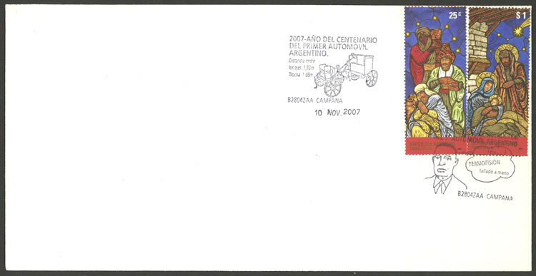Lot 1375 - Argentina postal history - Guillermo Jalil - Philatino Auction # 2414 ARGENTINA: Super-economy auction with many interesting lots with VERY LOW PRICES! Lot 1375 - Argentina postal history - Guillermo Jalil - Philatino Auction # 2414 ARGENTINA: Super-economy auction with many interesting lots with VERY LOW PRICES!
