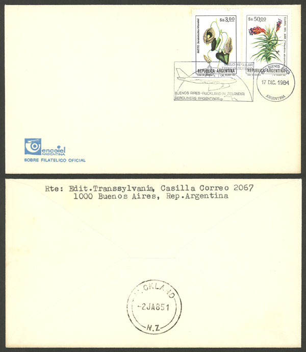 Lot 1489 - Argentina postal history - Guillermo Jalil - Philatino Auction # 2414 ARGENTINA: Super-economy auction with many interesting lots with VERY LOW PRICES! Lot 1489 - Argentina postal history - Guillermo Jalil - Philatino Auction # 2414 ARGENTINA: Super-economy auction with many interesting lots with VERY LOW PRICES!
