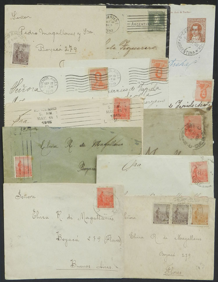 Lot 1412 - Argentina postal history - Guillermo Jalil - Philatino Auction # 2414 ARGENTINA: Super-economy auction with many interesting lots with VERY LOW PRICES! Lot 1412 - Argentina postal history - Guillermo Jalil - Philatino Auction # 2414 ARGENTINA: Super-economy auction with many interesting lots with VERY LOW PRICES!