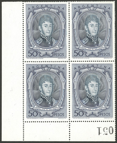 Lot 719 - Argentina general issues - Guillermo Jalil - Philatino Auction # 2414 ARGENTINA: Super-economy auction with many interesting lots with VERY LOW PRICES! Lot 719 - Argentina general issues - Guillermo Jalil - Philatino Auction # 2414 ARGENTINA: Super-economy auction with many interesting lots with VERY LOW PRICES!