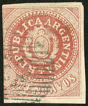 Lot 48 - Argentina escuditos -  Guillermo Jalil - Philatino Auction # 2414 ARGENTINA: Super-economy auction with many interesting lots with VERY LOW PRICES!