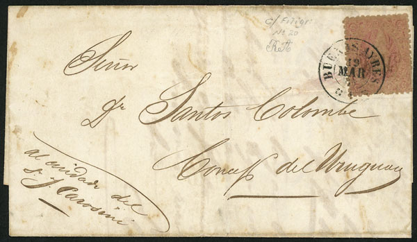 Lot 61 - Argentina rivadavias -  Guillermo Jalil - Philatino Auction # 2414 ARGENTINA: Super-economy auction with many interesting lots with VERY LOW PRICES!