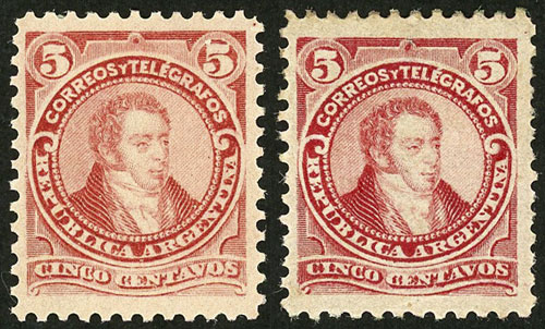 Lot 169 - Argentina general issues -  Guillermo Jalil - Philatino Auction # 2414 ARGENTINA: Super-economy auction with many interesting lots with VERY LOW PRICES!