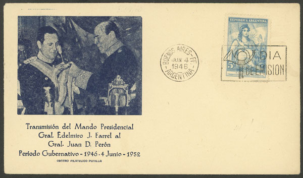 Lot 608 - Argentina general issues - Guillermo Jalil - Philatino Auction # 2414 ARGENTINA: Super-economy auction with many interesting lots with VERY LOW PRICES! Lot 608 - Argentina general issues - Guillermo Jalil - Philatino Auction # 2414 ARGENTINA: Super-economy auction with many interesting lots with VERY LOW PRICES!