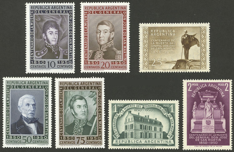 Lot 626 - Argentina general issues -  Guillermo Jalil - Philatino Auction # 2414 ARGENTINA: Super-economy auction with many interesting lots with VERY LOW PRICES!
