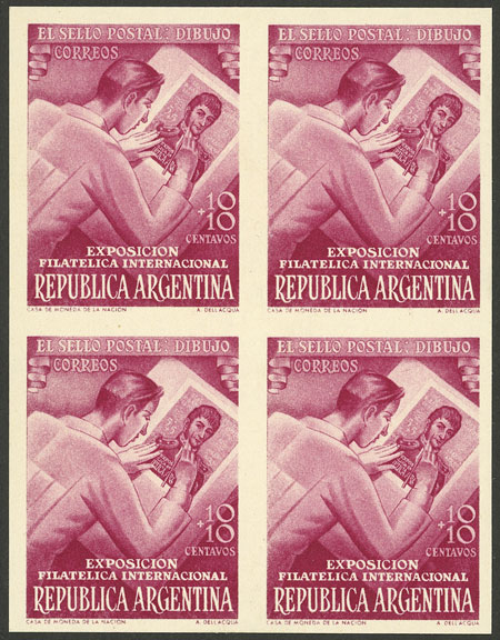 Lot 629 - Argentina general issues -  Guillermo Jalil - Philatino Auction # 2414 ARGENTINA: Super-economy auction with many interesting lots with VERY LOW PRICES!