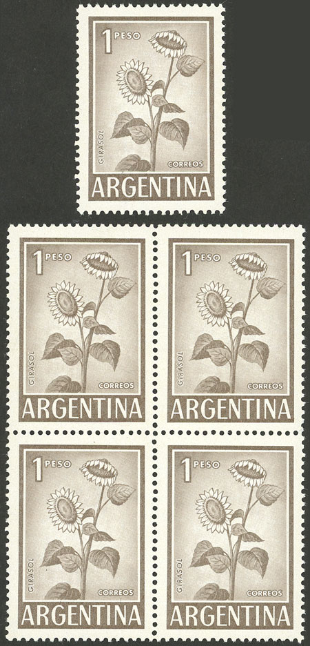 Lot 749 - Argentina general issues -  Guillermo Jalil - Philatino Auction # 2414 ARGENTINA: Super-economy auction with many interesting lots with VERY LOW PRICES!