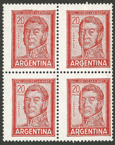 Lot 840 - Argentina general issues - Guillermo Jalil - Philatino Auction # 2414 ARGENTINA: Super-economy auction with many interesting lots with VERY LOW PRICES! Lot 840 - Argentina general issues - Guillermo Jalil - Philatino Auction # 2414 ARGENTINA: Super-economy auction with many interesting lots with VERY LOW PRICES!