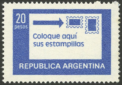 Lot 998 - Argentina general issues - Guillermo Jalil - Philatino Auction # 2414 ARGENTINA: Super-economy auction with many interesting lots with VERY LOW PRICES! Lot 998 - Argentina general issues - Guillermo Jalil - Philatino Auction # 2414 ARGENTINA: Super-economy auction with many interesting lots with VERY LOW PRICES!