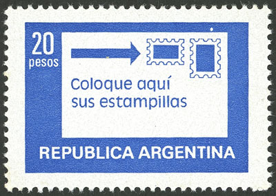 Lot 995 - Argentina general issues - Guillermo Jalil - Philatino Auction # 2414 ARGENTINA: Super-economy auction with many interesting lots with VERY LOW PRICES! Lot 995 - Argentina general issues - Guillermo Jalil - Philatino Auction # 2414 ARGENTINA: Super-economy auction with many interesting lots with VERY LOW PRICES!