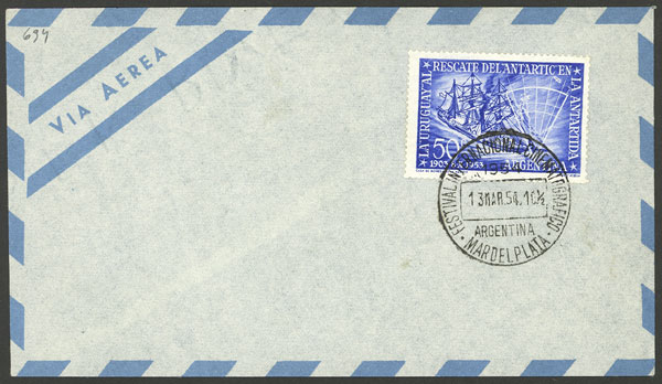 Lot 1454 - Argentina postal history -  Guillermo Jalil - Philatino Auction # 2414 ARGENTINA: Super-economy auction with many interesting lots with VERY LOW PRICES!