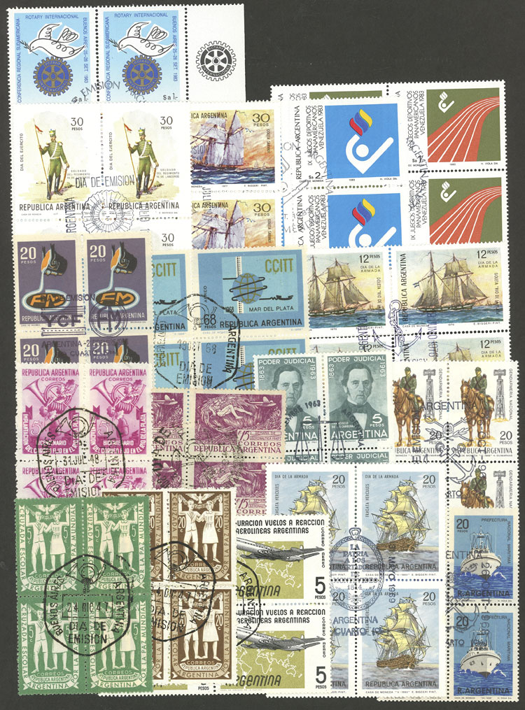Lot 1514 - Argentina Lots and Collections - Guillermo Jalil - Philatino Auction # 2414 ARGENTINA: Super-economy auction with many interesting lots with VERY LOW PRICES! Lot 1514 - Argentina Lots and Collections - Guillermo Jalil - Philatino Auction # 2414 ARGENTINA: Super-economy auction with many interesting lots with VERY LOW PRICES!