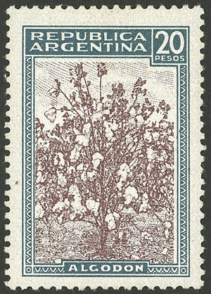 Lot 437 - Argentina general issues -  Guillermo Jalil - Philatino Auction # 2414 ARGENTINA: Super-economy auction with many interesting lots with VERY LOW PRICES!