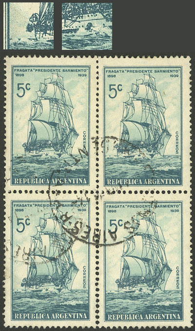 Lot 483 - Argentina general issues -  Guillermo Jalil - Philatino Auction # 2414 ARGENTINA: Super-economy auction with many interesting lots with VERY LOW PRICES!