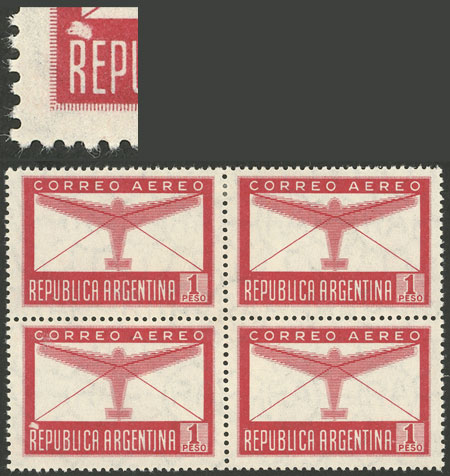 Lot 522 - Argentina general issues -  Guillermo Jalil - Philatino Auction # 2414 ARGENTINA: Super-economy auction with many interesting lots with VERY LOW PRICES!