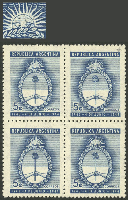 Lot 596 - Argentina general issues -  Guillermo Jalil - Philatino Auction # 2414 ARGENTINA: Super-economy auction with many interesting lots with VERY LOW PRICES!