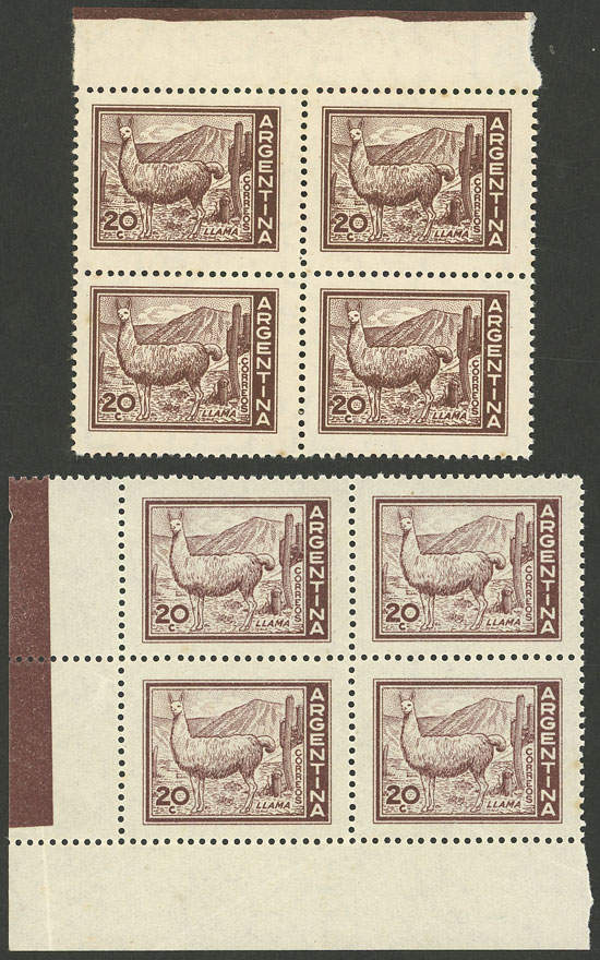 Lot 742 - Argentina general issues -  Guillermo Jalil - Philatino Auction # 2414 ARGENTINA: Super-economy auction with many interesting lots with VERY LOW PRICES!