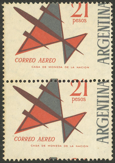 Lot 814 - Argentina general issues -  Guillermo Jalil - Philatino Auction # 2414 ARGENTINA: Super-economy auction with many interesting lots with VERY LOW PRICES!