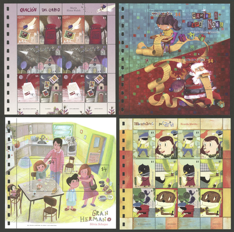 Lot 1257 - Argentina souvenir sheets - Guillermo Jalil - Philatino Auction # 2414 ARGENTINA: Super-economy auction with many interesting lots with VERY LOW PRICES! Lot 1257 - Argentina souvenir sheets - Guillermo Jalil - Philatino Auction # 2414 ARGENTINA: Super-economy auction with many interesting lots with VERY LOW PRICES!