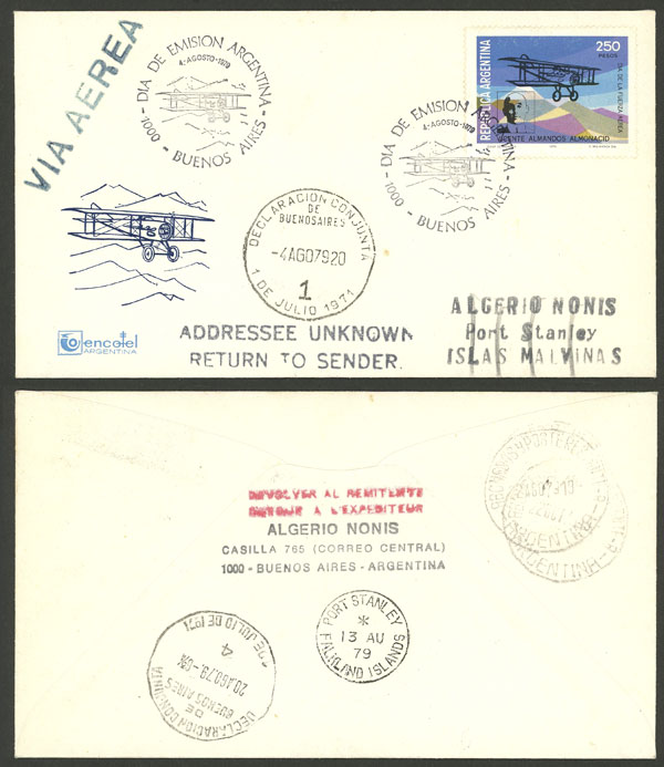 Lot 1034 - Argentina general issues -  Guillermo Jalil - Philatino Auction # 2414 ARGENTINA: Super-economy auction with many interesting lots with VERY LOW PRICES!