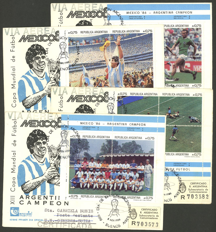 Lot 1053 - Argentina general issues - Guillermo Jalil - Philatino Auction # 2414 ARGENTINA: Super-economy auction with many interesting lots with VERY LOW PRICES! Lot 1053 - Argentina general issues - Guillermo Jalil - Philatino Auction # 2414 ARGENTINA: Super-economy auction with many interesting lots with VERY LOW PRICES!