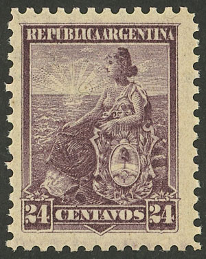 Lot 224 - Argentina general issues -  Guillermo Jalil - Philatino Auction # 2414 ARGENTINA: Super-economy auction with many interesting lots with VERY LOW PRICES!