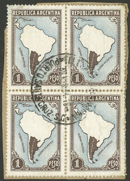 Lot 436 - Argentina general issues -  Guillermo Jalil - Philatino Auction # 2414 ARGENTINA: Super-economy auction with many interesting lots with VERY LOW PRICES!