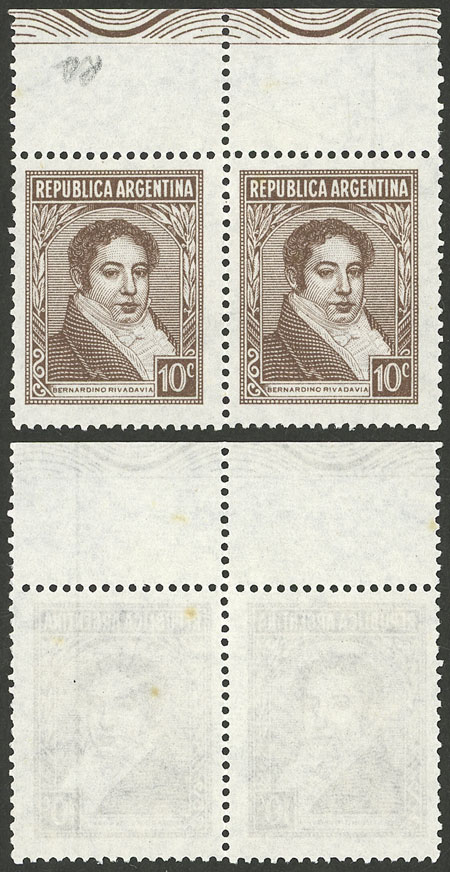 Lot 446 - Argentina general issues -  Guillermo Jalil - Philatino Auction # 2414 ARGENTINA: Super-economy auction with many interesting lots with VERY LOW PRICES!