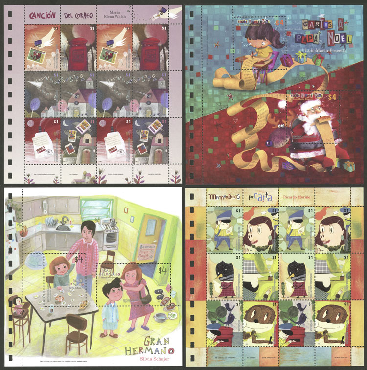 Lot 1258 - Argentina souvenir sheets - Guillermo Jalil - Philatino Auction # 2414 ARGENTINA: Super-economy auction with many interesting lots with VERY LOW PRICES! Lot 1258 - Argentina souvenir sheets - Guillermo Jalil - Philatino Auction # 2414 ARGENTINA: Super-economy auction with many interesting lots with VERY LOW PRICES!