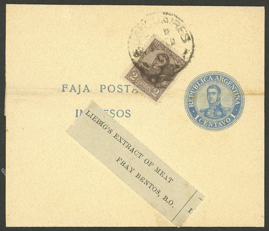 Lot 1409 - Argentina postal history - Guillermo Jalil - Philatino Auction # 2414 ARGENTINA: Super-economy auction with many interesting lots with VERY LOW PRICES! Lot 1409 - Argentina postal history - Guillermo Jalil - Philatino Auction # 2414 ARGENTINA: Super-economy auction with many interesting lots with VERY LOW PRICES!