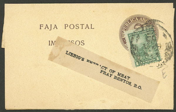 Lot 1407 - Argentina postal history - Guillermo Jalil - Philatino Auction # 2414 ARGENTINA: Super-economy auction with many interesting lots with VERY LOW PRICES! Lot 1407 - Argentina postal history - Guillermo Jalil - Philatino Auction # 2414 ARGENTINA: Super-economy auction with many interesting lots with VERY LOW PRICES!