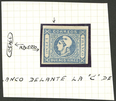 Lot 8 - Argentina cabecitas - Guillermo Jalil - Philatino Auction # 2414 ARGENTINA: Super-economy auction with many interesting lots with VERY LOW PRICES! Lot 8 - Argentina cabecitas - Guillermo Jalil - Philatino Auction # 2414 ARGENTINA: Super-economy auction with many interesting lots with VERY LOW PRICES!
