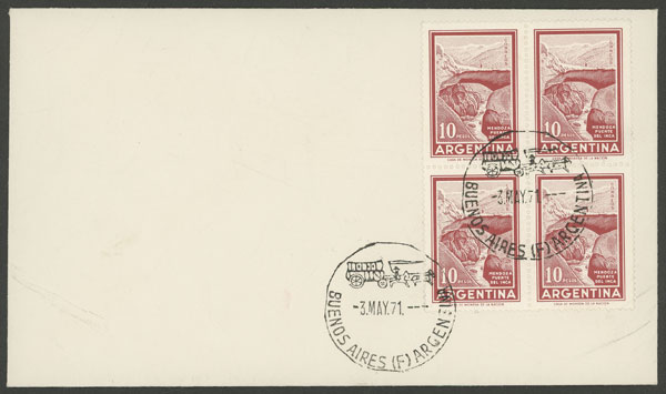 Lot 881 - Argentina general issues -  Guillermo Jalil - Philatino Auction # 2414 ARGENTINA: Super-economy auction with many interesting lots with VERY LOW PRICES!