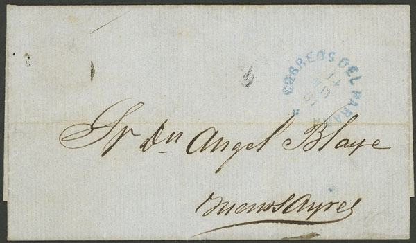 Lot 1383 - Argentina postal history - Guillermo Jalil - Philatino Auction # 2414 ARGENTINA: Super-economy auction with many interesting lots with VERY LOW PRICES! Lot 1383 - Argentina postal history - Guillermo Jalil - Philatino Auction # 2414 ARGENTINA: Super-economy auction with many interesting lots with VERY LOW PRICES!